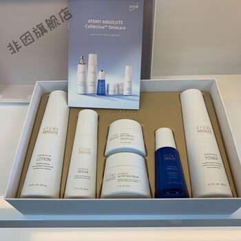 官方旗舰艾多美atom美逆龄六件套韩国进口艾诗洛特臻颜系列套装逆龄六