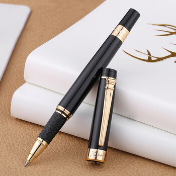 毕加索(pimio)签字笔商务高端送礼宝珠笔毕业礼物 男办公签名笔礼盒装 罗马情缘系列917纯黑金夹 毕加索(pimio)签字笔商务高端送礼宝珠笔毕业礼物 男办公签名笔礼盒装 罗马情缘系列917纯黑金夹