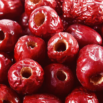 翰鸥斐无核红枣新疆去核若羌灰枣奶枣专用空心大红枣干货年货整箱包