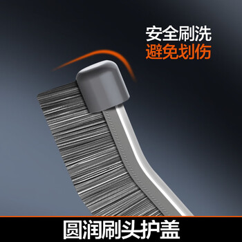 大卫多功能长柄缝隙刷浴室厨房卫生间马桶缝隙死角硬毛刷子刷水槽S13