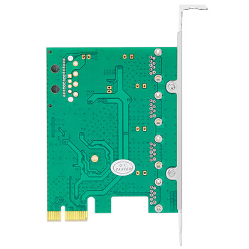 MOGE台式机PCIE转4口USB3.2 Gen1扩展卡PCI-E x1转USB 3.0转接卡SATA供电 瑞萨NEC芯片 MC2018