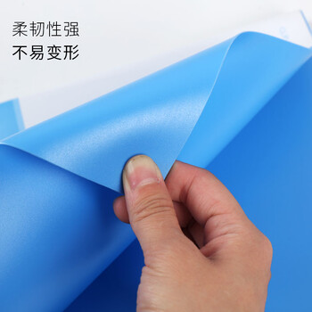 递乐 文具单夹文件夹插页A4单强力夹商务档案资料夹试卷夹办公用品 1103蓝色 递乐 文具单夹文件夹插页A4单强力夹商务档案资料夹试卷夹办公用品 1103蓝色