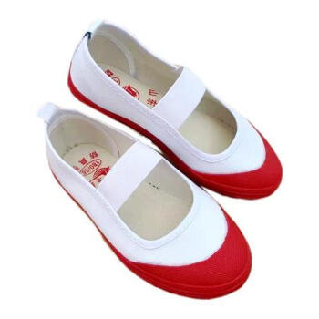 一双山东鲁泰女式单鞋白色护士鞋舞鞋舞蹈休闲鞋工作布鞋优质鲁泰红头