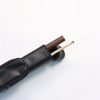 施奥德台球杆桶1.2米长四分之三球杆专用杆盒 多功能杆桶黑色