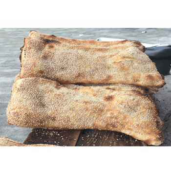 幸鸾湖北天门特产锅盔芝麻锅魁锅盔早点天门土特产一份5个产一份5个