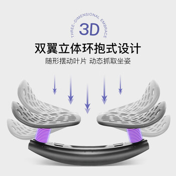 foojo腰垫 腰靠垫久坐护腰神器办公室汽车用人体工学座椅靠背垫腰托 foojo腰垫 腰靠垫久坐护腰神器办公室汽车用人体工学座椅靠背垫腰托