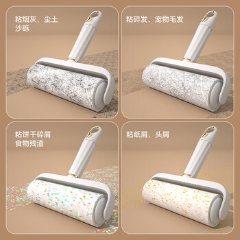 雅高粘毛器16CM6卷300撕家用滚筒粘毛器衣服宠物除毛刷大号 雅高粘毛器16CM6卷300撕家用滚筒粘毛器衣服宠物除毛刷大号