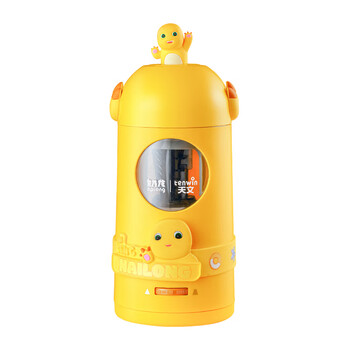 天文奶龙升级大口全自动径削笔机儿童削笔器可削7-11.5mm加粗杆大三角铅笔笔转笔刀电动文具N8822-7