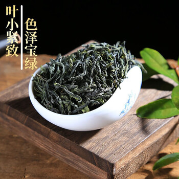 徽六茶叶绿茶六安瓜片潜香5000罐装150g