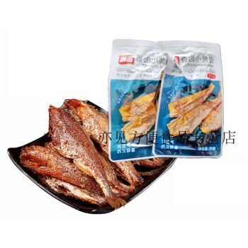 食品香酥小黃魚500g溫州特產香辣味小吃小黃魚乾零食即食海鮮辣味小