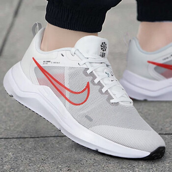 耐克（NIKE）男鞋204新款DOWNSHIFTER运动休闲鞋轻便缓震透气低帮跑步鞋DD9293 DD9293-009/回游者12/白红色 39