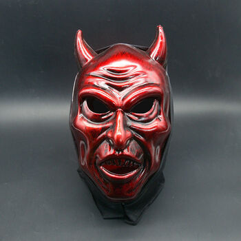 万圣节儿角色扮演面具小丑收获日宇智波斑牛头鬼怪成人小孩面具万圣节