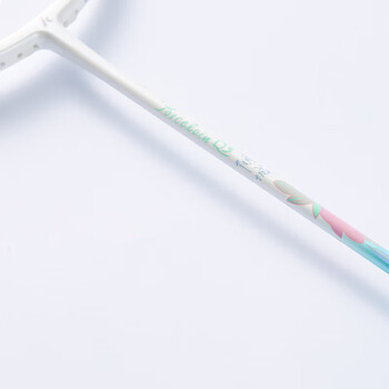 川崎（KAWASAKI）羽毛球拍全碳素单拍女神青花瓷进阶球拍Q5倾城藕碧莲粉（已穿线）