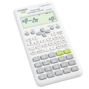 卡西欧（CASIO）热销商品FX-82ES PLUS A-2 函数科学计算器学生考试日常学习慧白 大学高中初中学生适用无存储功能