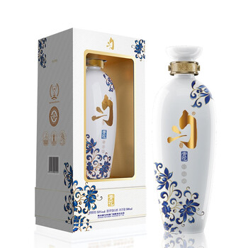 贵州匀酒 53度青花酱香型白酒500ml装 单瓶