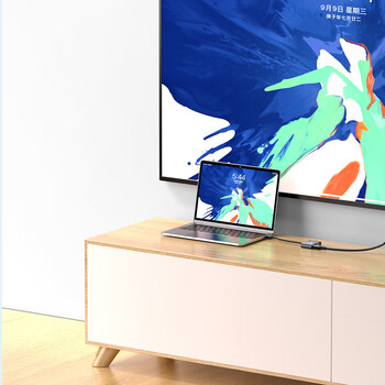 胜为（shengwei）USB3.0转HDMI/VGA转接头 笔记本转换器电脑投影仪转接口 多功能扩展UR-602B