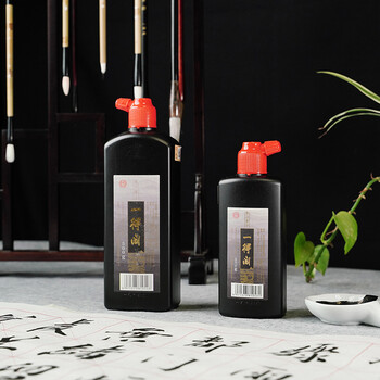 一得阁【全网低价】一得阁墨汁 练习墨汁文房四宝初学者练习书法国画墨汁 500g