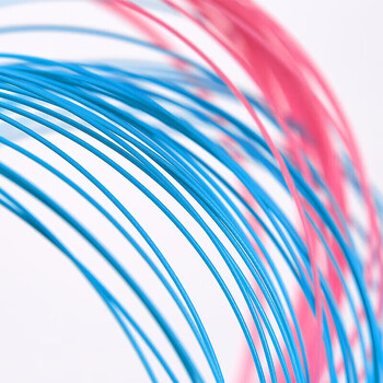 TAAN泰昂羽毛球线拍线比赛训练羽线耐打高弹性速度型TB75S 粉色3条装