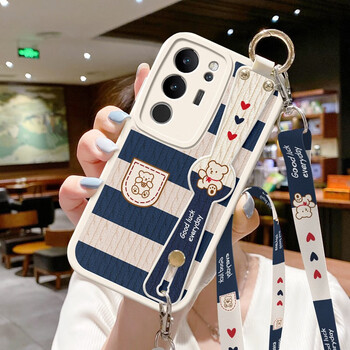 美赞仕vivos17手机壳s17pro新款s17t毛衣熊s17e女款可爱腕带斜跨挂绳