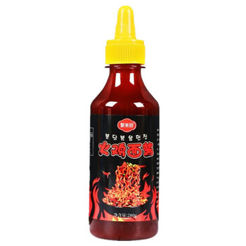 辣酱拌面酱拌饭酱面条微辣爆辣火鸡面酱瓶装调料 280g*2瓶火鸡面酱