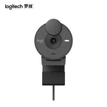 罗技（Logitech）Brio 305 商用全高清摄像头 视频会议网课摄像头 视频通话 电脑笔记本家用摄像头 带麦克风