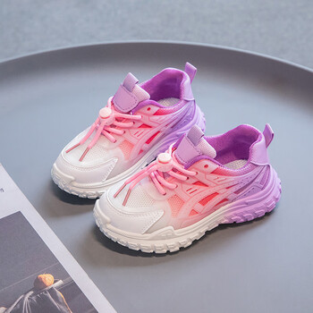 abckids女童鞋2022春秋新款儿童运动鞋秋季透气老爹鞋小女孩中大童