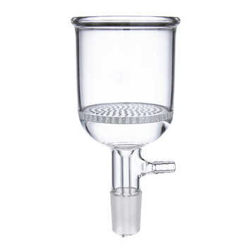 科睿才实验室多孔玻璃板抽滤装置漏斗 玻璃布氏砂芯抽滤漏斗 过滤漏斗