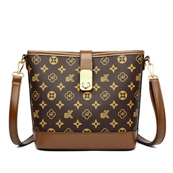 酷奇袋鼠袋鼠真皮包包女2023新款韩版时尚百搭单肩斜跨包大容量软皮