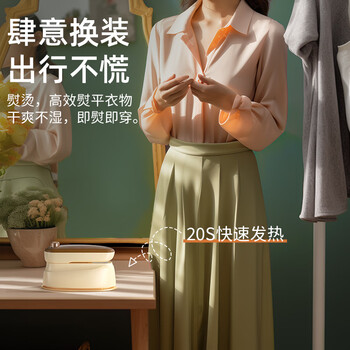 志高（CHIGO）【宿舍可用】手持挂烫机家用65ml水箱熨烫机电熨斗旅行出差便携小型迷你熨衣机熨衣服神器228C