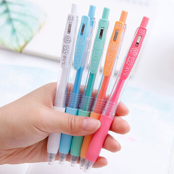 斑马牌(ZEBRA)JJ15-MK 牛奶系彩色中性笔 0.5mm子弹头啫喱笔标记笔 学生柔色手账笔 水粉白色 斑马牌(ZEBRA)JJ15-MK 牛奶系彩色中性笔 0.5mm子弹头啫喱笔标记笔 学生柔色手账笔 水粉白色