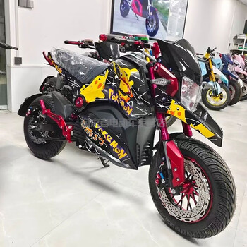 smvp全新m5小猴子电动摩托z6电瓶车72v96v中置电摩低趴大功率高速跑车