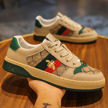 卡古驰(carkoci)酷奇脏脏鞋男2023新款网红板鞋男士休闲鞋子透气莆田