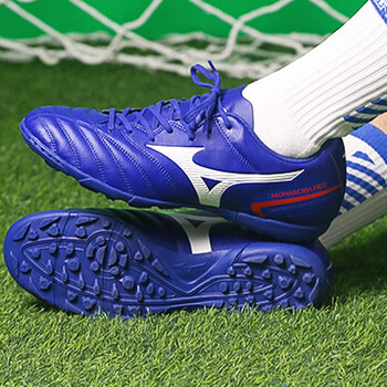 美津浓(mizuno)男鞋宽楦运动鞋实战训练人草减震as碎钉中端足球鞋p1gd