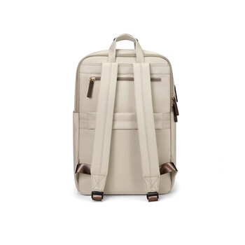 高尔夫（GOLF）双肩包女14/15.6英寸苹果笔记本隐藏手提电脑背包女书包商务出差