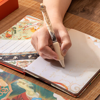洧宜【全网低价】敦煌文创国潮笔记本本子套装礼盒高考百日誓师礼物生日礼物故宫纪念品手账套装记事本