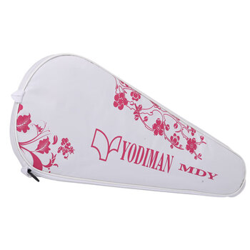 尤迪曼羽毛球拍包拍套拍袋粉白色(可装2支球拍)