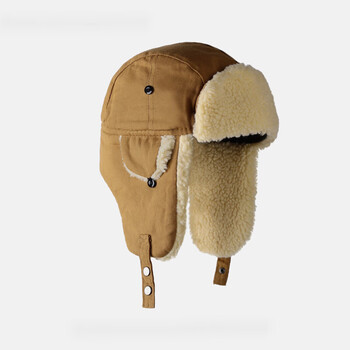 京逸帽子女冬季加绒加厚保暖护耳户外骑车电动车防风防寒东北雷锋帽男