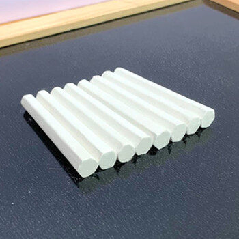 御杰11色198支六角彩色白色粉笔套装儿童无尘无毒户外粉笔画板涂鸦笔教学黑板报专用粉笔京东自营