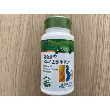 百合康多种b族维生素片07g90片