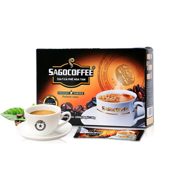 西贡sagocoffee三合一醇香特浓速溶咖啡560g越南进口即溶冲调饮品办公
