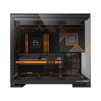 几何未来（GeometricFuture）Model5悟空电脑机箱 AMD 信仰版(EATX主板/5090/4090显卡/420/360冷排/海景房/TypeC)/AMD 9800X3D