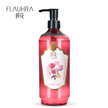蜂花香皂精油植萃香氛液体皂（香水玫瑰）650g沐浴洗澡乳液露