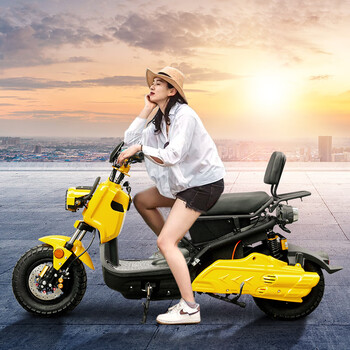 祖玛电动车72v改装高速长跑王电瓶车踏板电动摩托车大功率电摩60v豪华