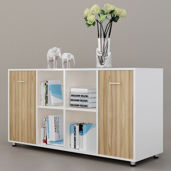 文件柜木质办公柜矮柜储物柜地柜办公室柜茶水柜边柜多功能存储款式