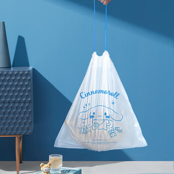 宜洁(yekee)抽绳垃圾袋蓝色45*50cm100只单面1丝家用点断垃圾袋大号加厚K8105 宜洁(yekee)抽绳垃圾袋蓝色45*50cm100只单面1丝家用点断垃圾袋大号加厚K8105