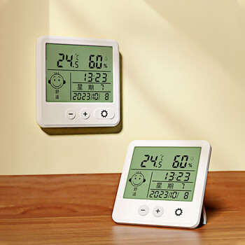 齐心(COMIX)电子温湿度计室内温湿度表 办公用品老人礼品 婴儿房室内温湿度表 白色安静款LF80001 齐心(COMIX)电子温湿度计室内温湿度表 办公用品老人礼品 婴儿房室内温湿度表 白色安静款LF80001