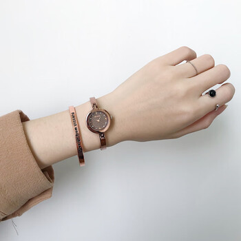 法国小众小巧ins风手表韩版简约细带学生复古文艺森女系防水气质c款连