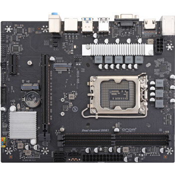 昂达（ONDA）H610-VH5-B（Intel H610 /LGA 1700）支持DDR5 CPUGG6900/12100/13100 娱乐办公主板