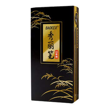宝克(BAOKE)S23 软笔书法笔秀丽笔细笔头 黑色 12支/盒 宝克(BAOKE)S23 软笔书法笔秀丽笔细笔头 黑色 12支/盒