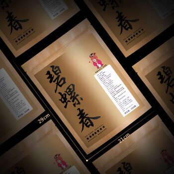 福茗源茶叶 碧螺春绿茶 花果香浓香型特级明前2025新茶袋装250g春茶嫩芽